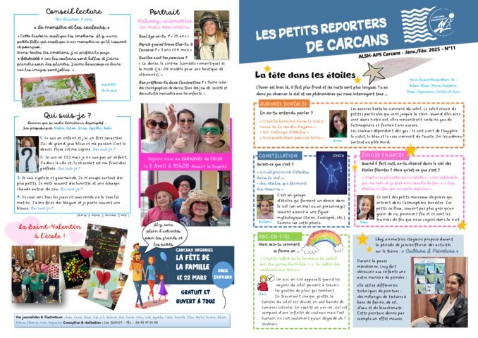 Le Journal des enfants APS Carcans n°11